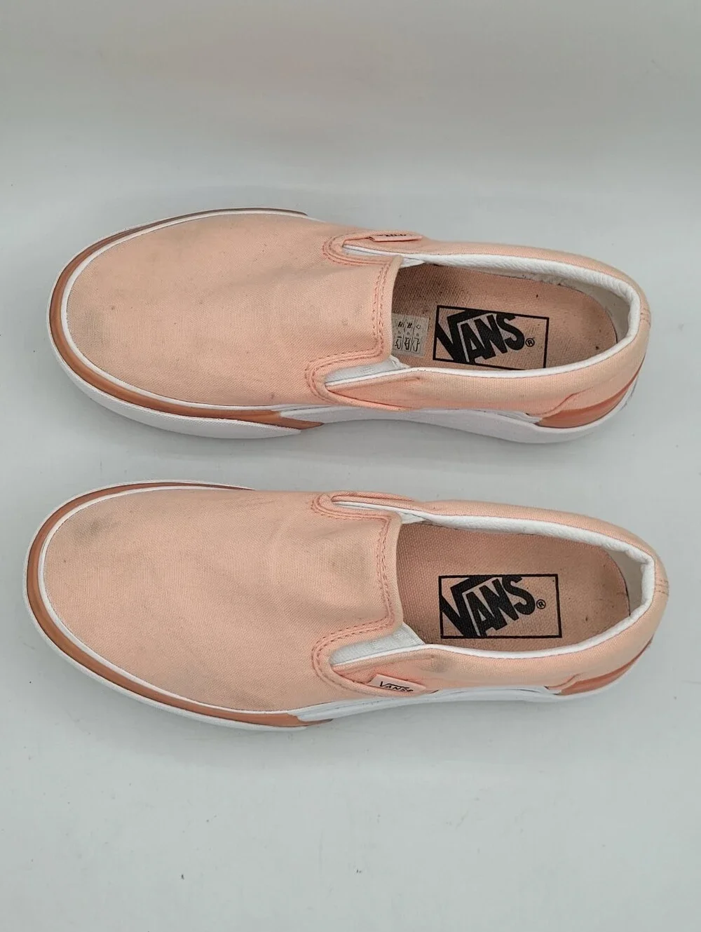 Vans Stacked Peach Platform Size 6 In Womens 4.5 In Mens